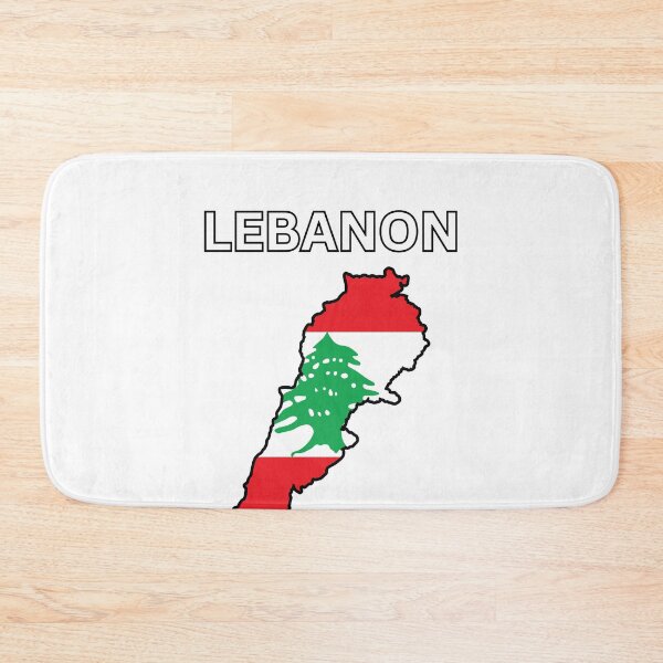 Item preview, Lebanon Flag Map Design designed and sold by atomstartup.
