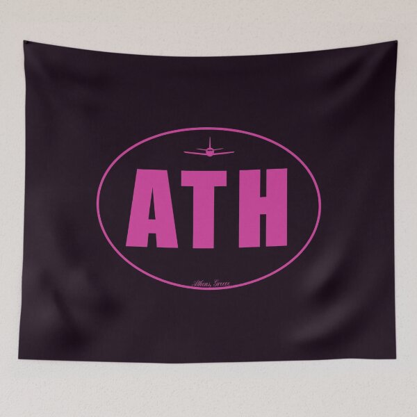 Item preview, ATH Athens Greece Airport Code designed and sold by Lartheviking.