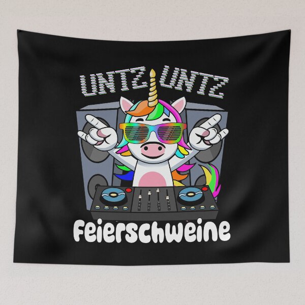 Item preview, DJ Einhorn - Untz Untz Celebrations - Techno, Rave designed and sold by Svenniibee.