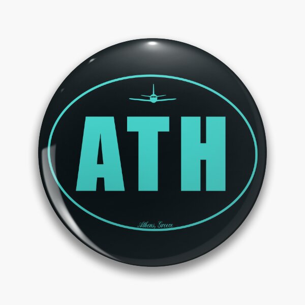 Item preview, ATH Athens Greece Airport Code designed and sold by Lartheviking.