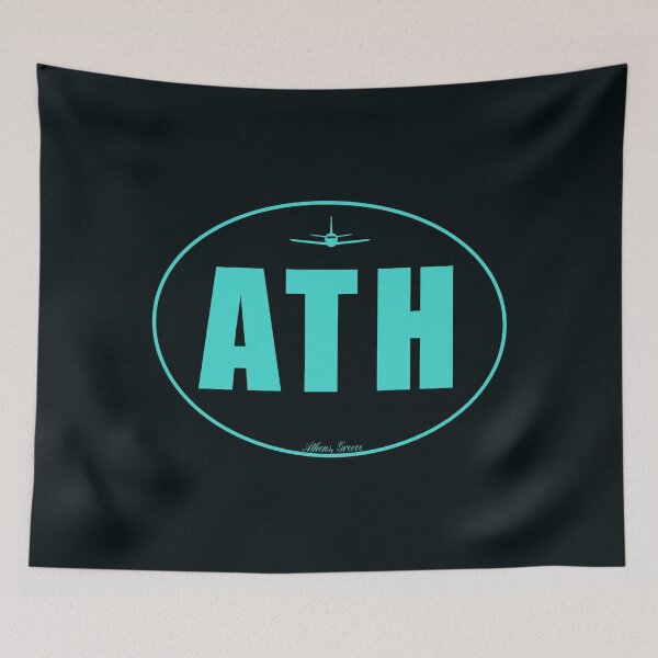 Item preview, ATH Athens Greece Airport Code designed and sold by Lartheviking.