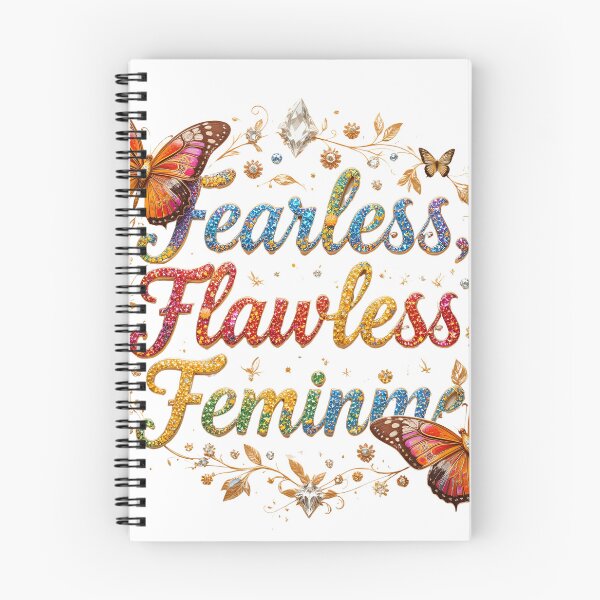 Item preview, Fearless, Flawless, Feminine-Women's Empowerment designed and sold by Waseemkhan86.