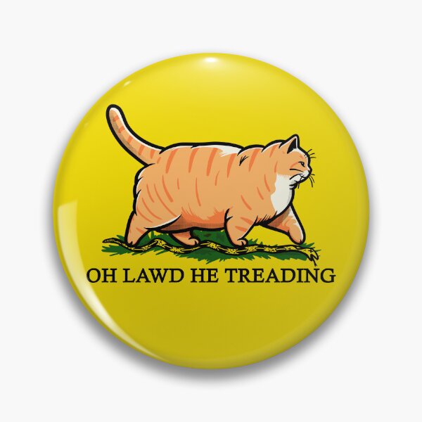 Item preview, Oh Lawd He Treading Ginger Color Block designed and sold by KilkennyCat Art.
