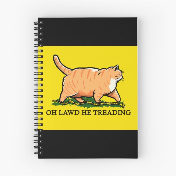 Item preview, Oh Lawd He Treading Ginger Color Block designed and sold by KilkennyCat Art.