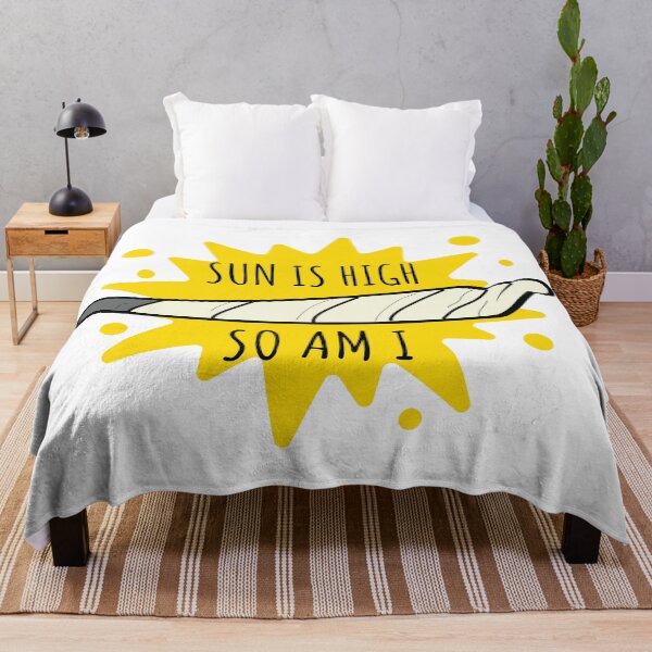 Item preview, Sun is High, So Am I –420 Cannabis Lover, Funny Blunt Design designed and sold by Cannaxes Studio.