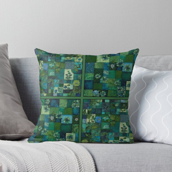 Item preview, Emerald Patchwork designed and sold by elizabethdancer.