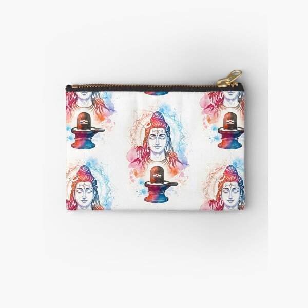 Item preview, Meditative Shiva Watercolour - Maha Shivaratri  designed and sold by InevitableAum.