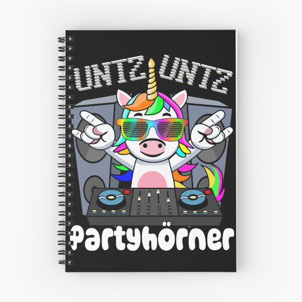 Item preview, DJ Einhorn - Untz Untz Partyhorns - Techno, Rave designed and sold by Svenniibee.