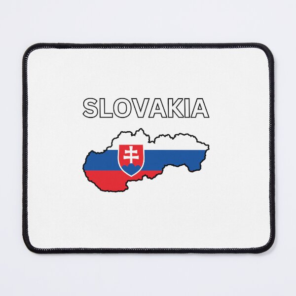 Item preview, Slovakia Flag Map Design designed and sold by atomstartup.