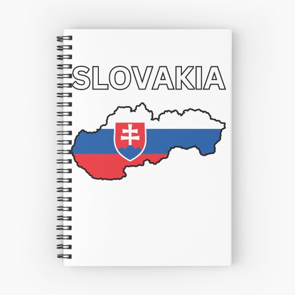Item preview, Slovakia Flag Map Design designed and sold by atomstartup.