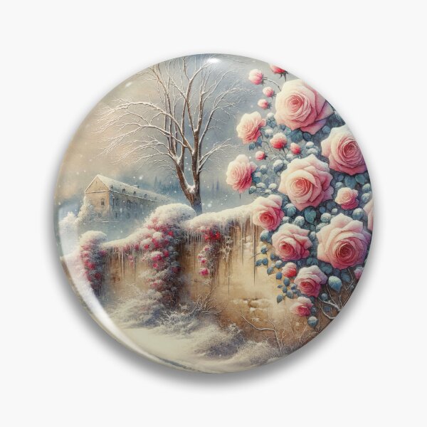 Item preview, Roses Blooming in Winter designed and sold by M-Y-A-R-T-.