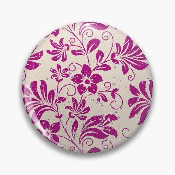 Item preview, Gemma - Sparkle Floral Magenta Fancy by Linavi designed and sold by Linavi.