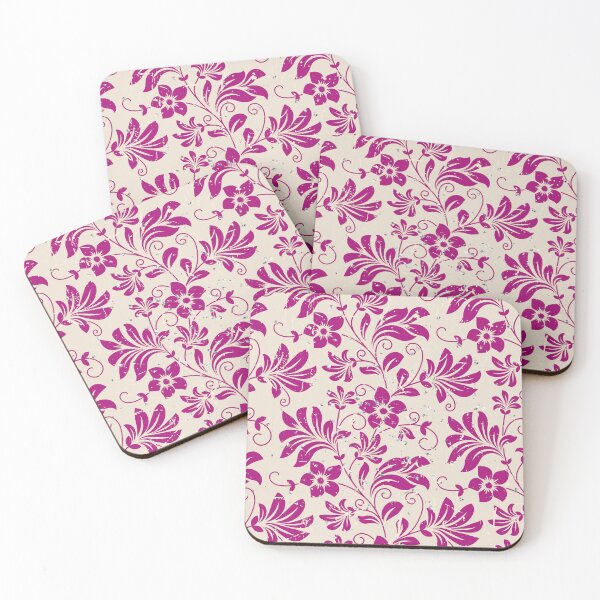 Item preview, Gemma - Sparkle Floral Magenta Fancy by Linavi designed and sold by Linavi.