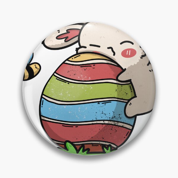 Item preview, Egg-stra Big Hug designed and sold by Cute & Funny Hand-Drawn Prints | Happy Doodle Friends Shop.
