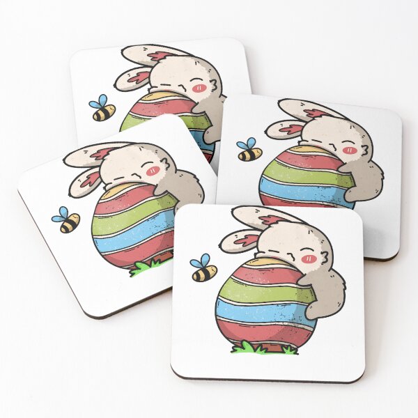 Item preview, Egg-stra Big Hug designed and sold by Cute & Funny Hand-Drawn Prints | Happy Doodle Friends Shop.