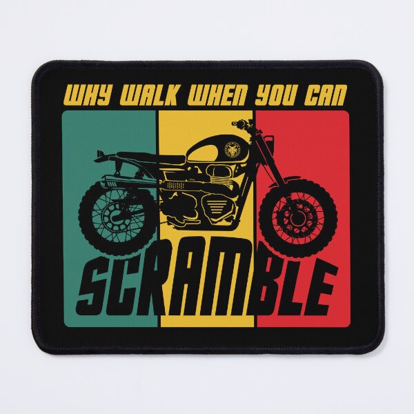 Item preview, Classic Scrambler Motorcycle designed and sold by Ronin Custom.