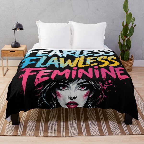 Item preview, Fearless, Flawless, Feminine-Women's Empowerment designed and sold by Waseemkhan86.