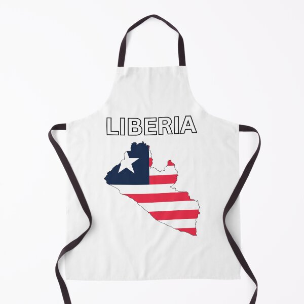 Item preview, Liberia Flag Map Design designed and sold by atomstartup.