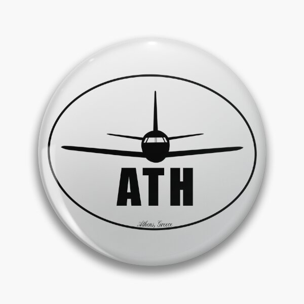 Item preview, ATH Athens Greece Airport Code designed and sold by Lartheviking.