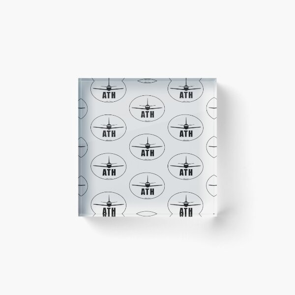 Item preview, ATH Athens Greece Airport Code designed and sold by Lartheviking.