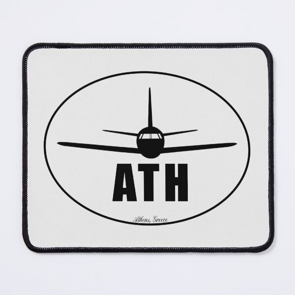 Item preview, ATH Athens Greece Airport Code designed and sold by Lartheviking.