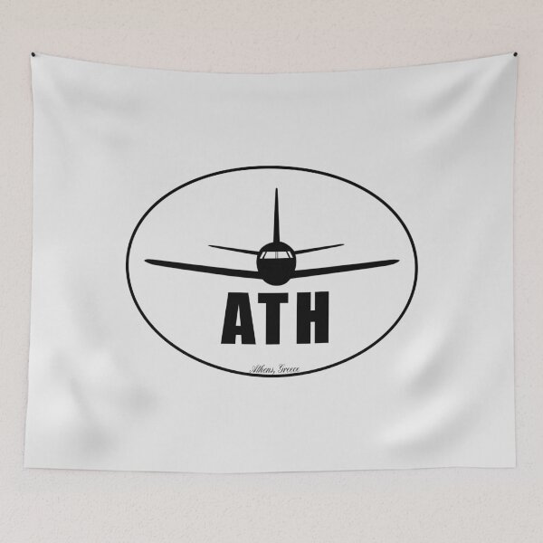 Item preview, ATH Athens Greece Airport Code designed and sold by Lartheviking.