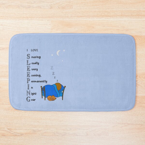 Item preview, I Love Sleeping & Snoring Loudly designed and sold by TheAcronymystic.