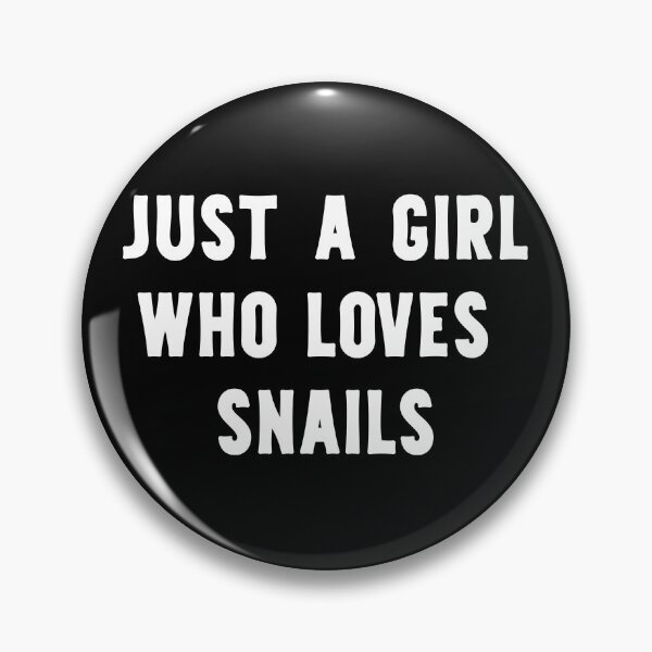 Item preview, Just A Girl Who Loves Snails Funny Snail Lover designed and sold by RareBunny.