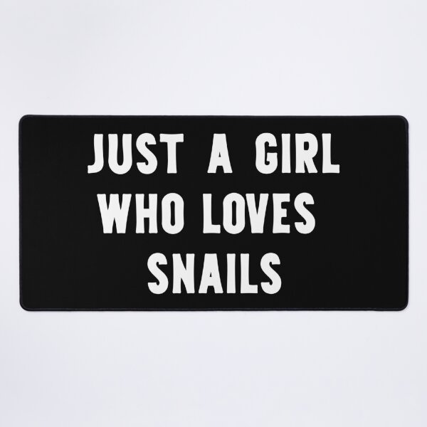 Item preview, Just A Girl Who Loves Snails Funny Snail Lover designed and sold by RareBunny.