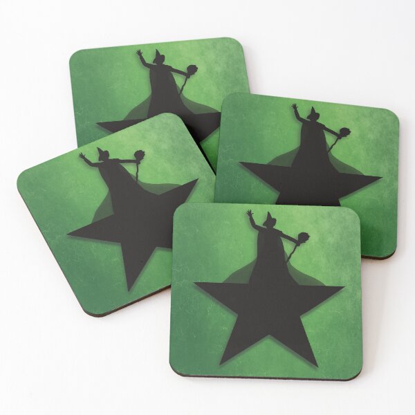 Item preview, Wicked x Hamilton Broadway Mashup – Musical Theatre Fan Art designed and sold by PricklyBearArt.