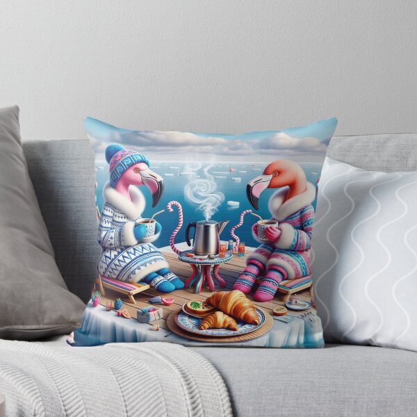 Item preview, Flamingo Coffee Party designed and sold by M-Y-A-R-T-.