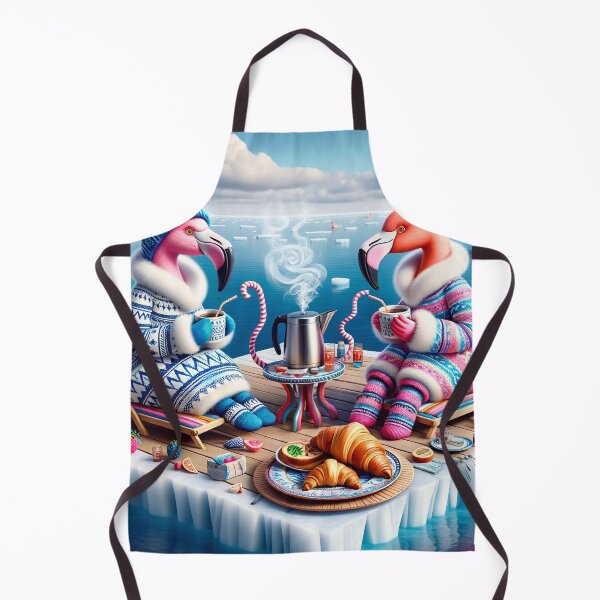 Item preview, Flamingo Coffee Party designed and sold by M-Y-A-R-T-.