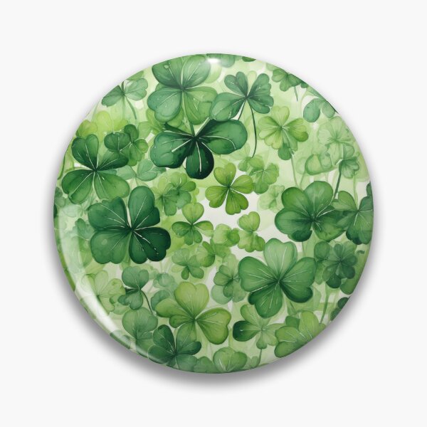 Item preview, Shamrocks painted in watercolor giving a natural and delicate touch designed and sold by Designbes.