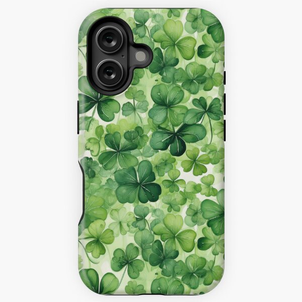 Item preview, Shamrocks painted in watercolor giving a natural and delicate touch designed and sold by Designbes.