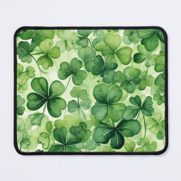 Item preview, Shamrocks painted in watercolor giving a natural and delicate touch designed and sold by Designbes.