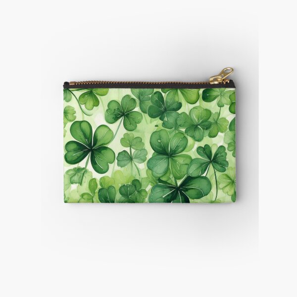 Item preview, Shamrocks painted in watercolor giving a natural and delicate touch designed and sold by Designbes.