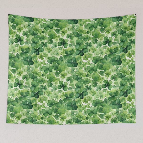 Item preview, Shamrocks painted in watercolor giving a natural and delicate touch designed and sold by Designbes.