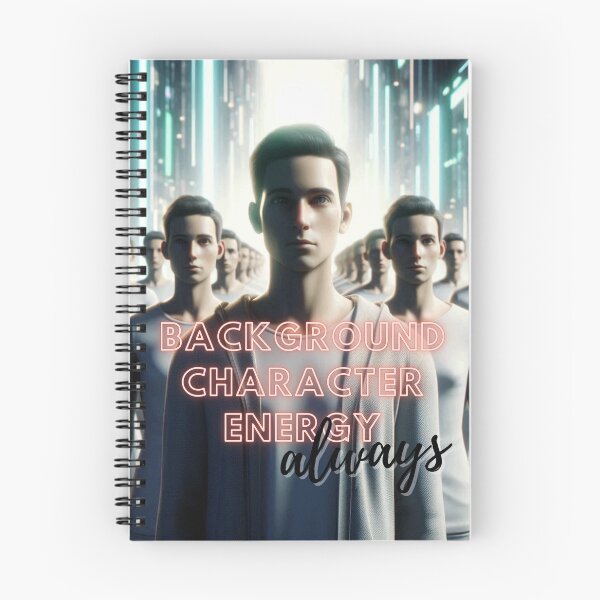 Item preview, NPC Vibes - Background Character Energy... always! designed and sold by nature. electrified..