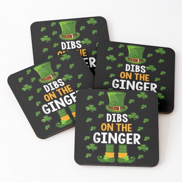 Item preview, Dibs On The Ginger Funny St Patricks Day Irish Men Women designed and sold by Alluka Brand.