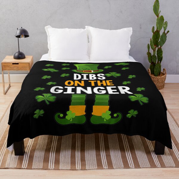 Item preview, Dibs On The Ginger Funny St Patricks Day Irish Men Women designed and sold by Alluka Brand.
