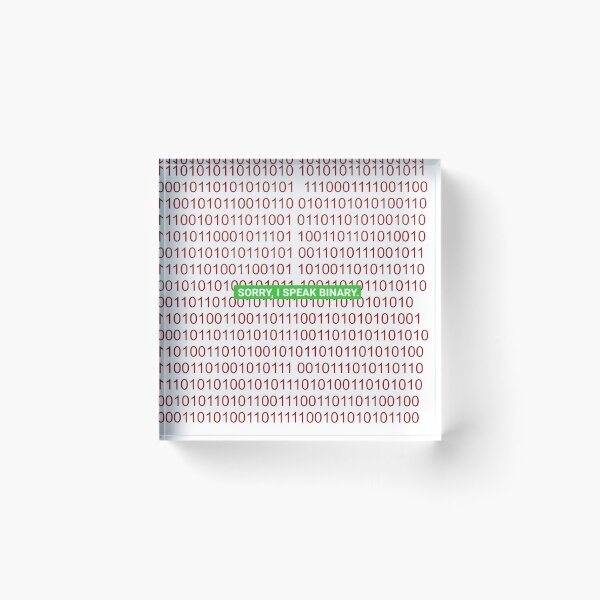 Item preview, Sorry, I Speak Binary... designed and sold by MaxGlitch.
