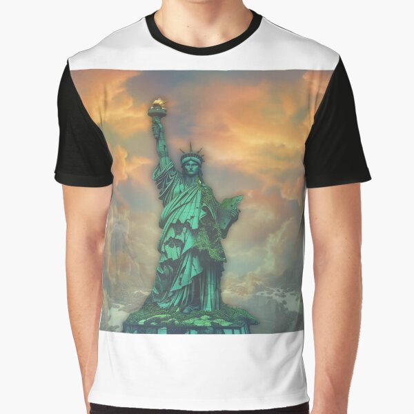 Item preview, Statue Of Liberty in Post-apocalyptic World designed and sold by UniqAttireBrand.