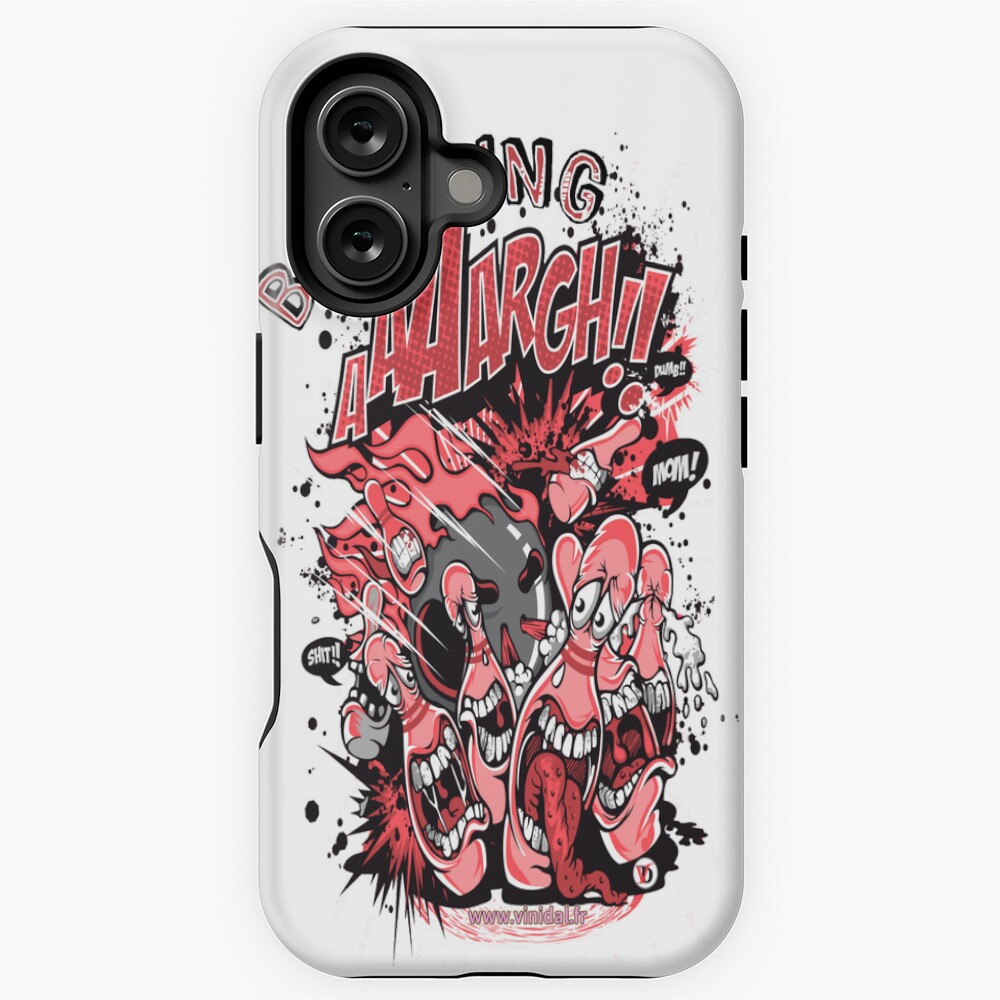 Aperçu de l'œuvre Coque antichoc iPhone créée et vendue par Vinidal.
