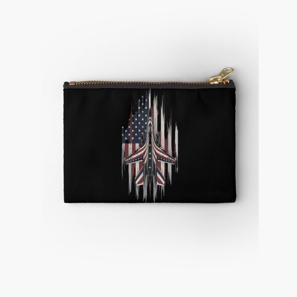Item preview, American Fighter Jet with Distressed Flag Design designed and sold by love3617.