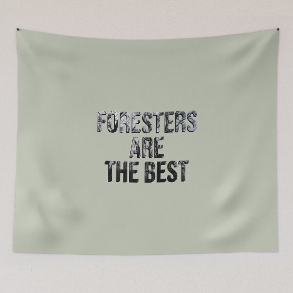 Item preview, Foresters Are the Best: Honoring Nature's Heroes designed and sold by TheSassyNoble.