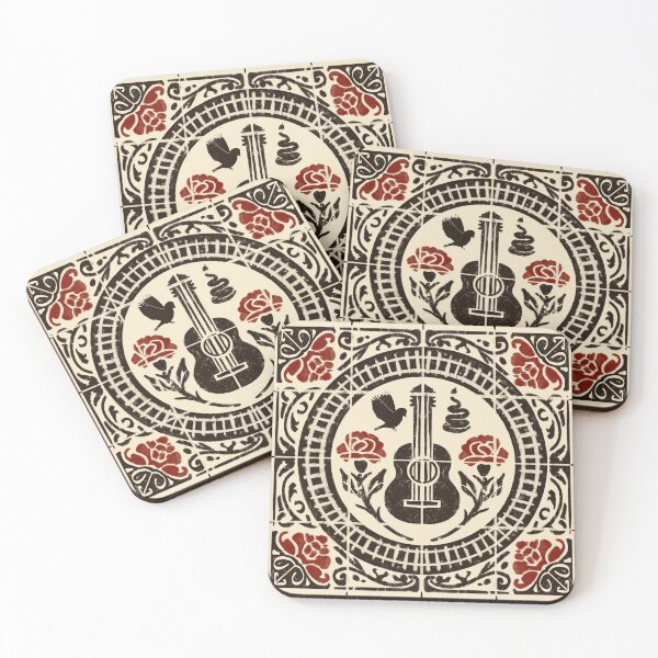 Item preview, Hadestown Broadway Art – Spanish Tile Greek Mythology Design designed and sold by PricklyBearArt.