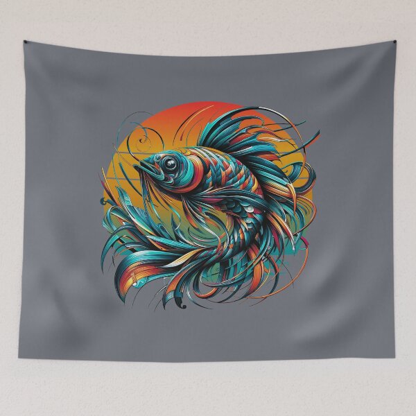 Item preview, Fish designed and sold by maistendencias.