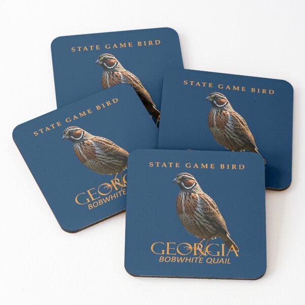 Item preview, Georgia Territory Game Bird The Bobwhite Quail designed and sold by taiche.