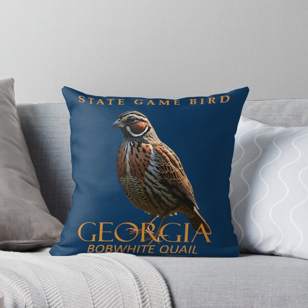 Item preview, Georgia Territory Game Bird The Bobwhite Quail designed and sold by taiche.