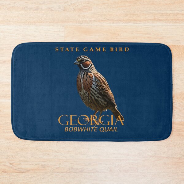 Item preview, Georgia Territory Game Bird The Bobwhite Quail designed and sold by taiche.